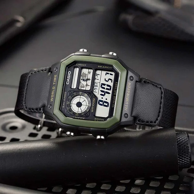 Наручные часы Casio Collection AE-1200WHB-1B