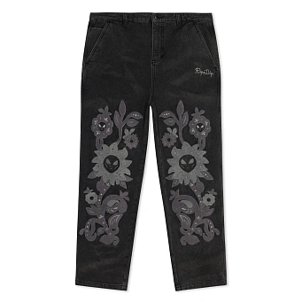 Джинсы RIPNDIP Space Garden Pants Black Vintage Wash